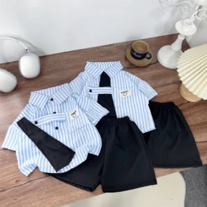 👔 SET SƠ MI CÀ VẠT "LITTLE GENTLEMAN" – CÔNG TỬ NHÍ ĐÁNG YÊU