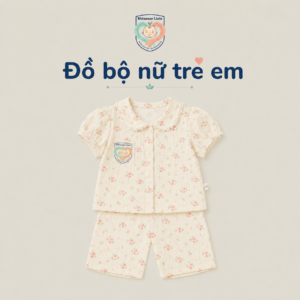 Bộ đồ bé gái dễ thương 2026