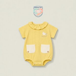 Bộ bodysuit nữ cho trẻ liền quần từ 0-12 tháng - Kidswear LiuLo
